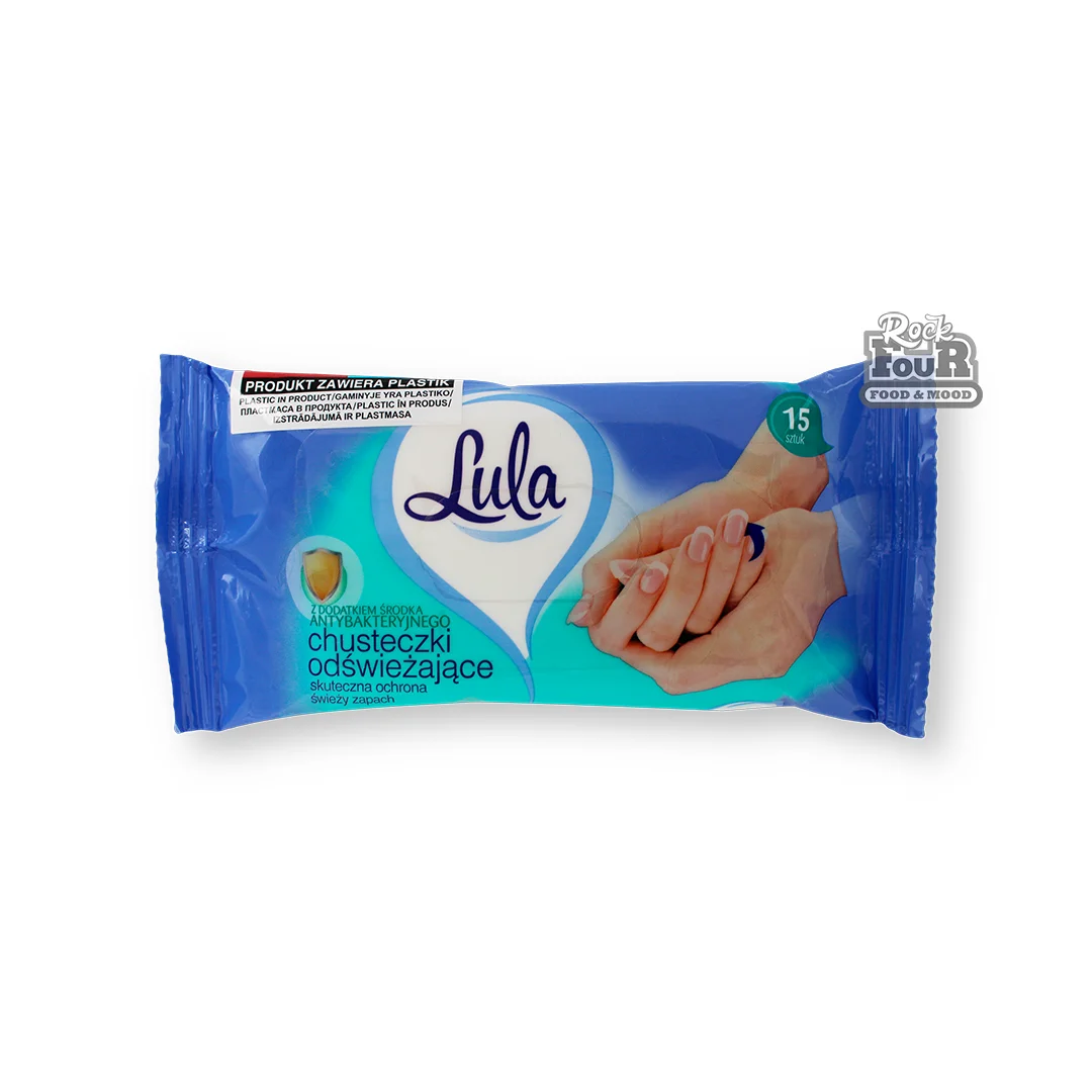Antibacterial wet wipes "Lula" 15pcs